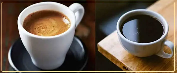 تفاوت قهوه اسپرسو با قهوه فرانسه